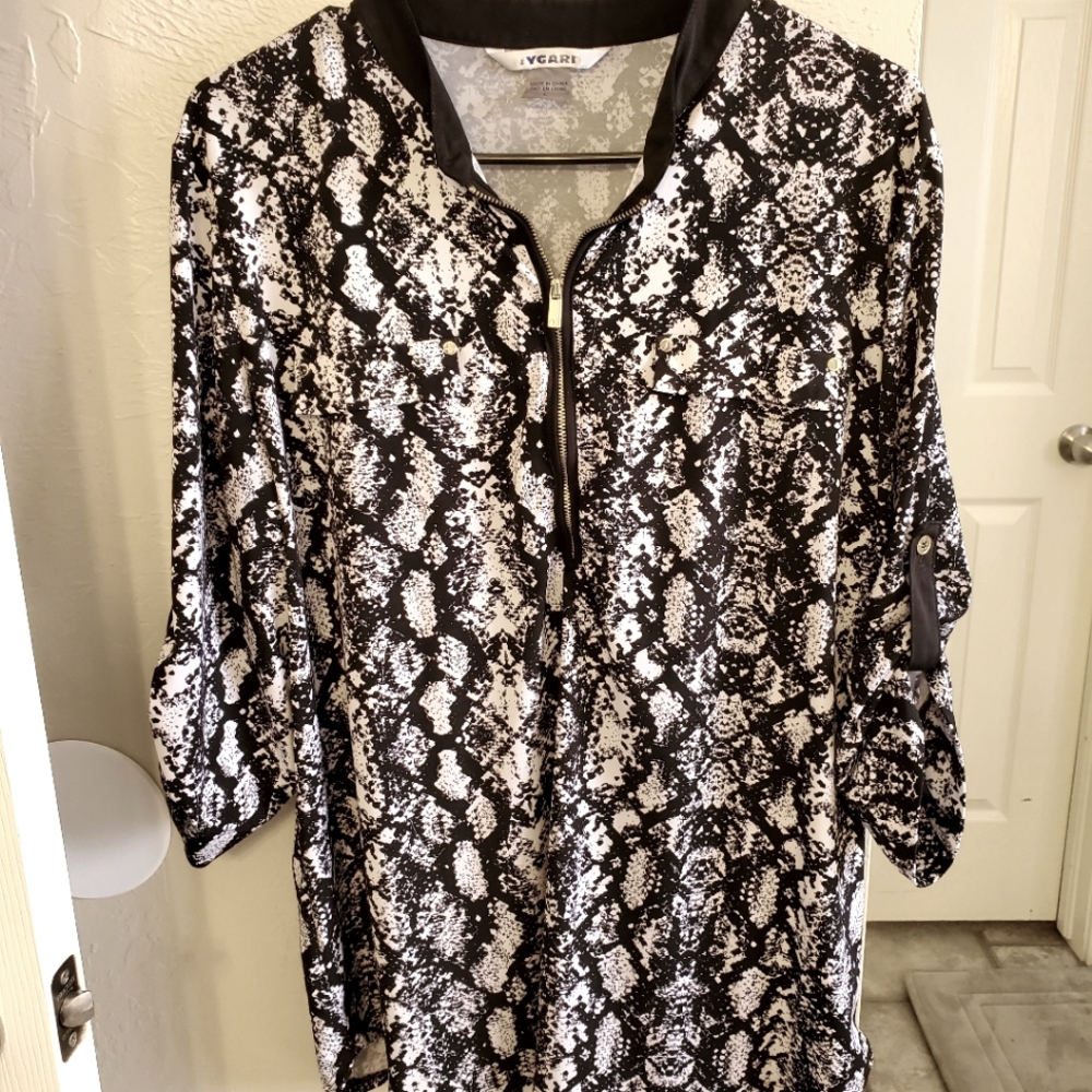 Nygard blouse, size large